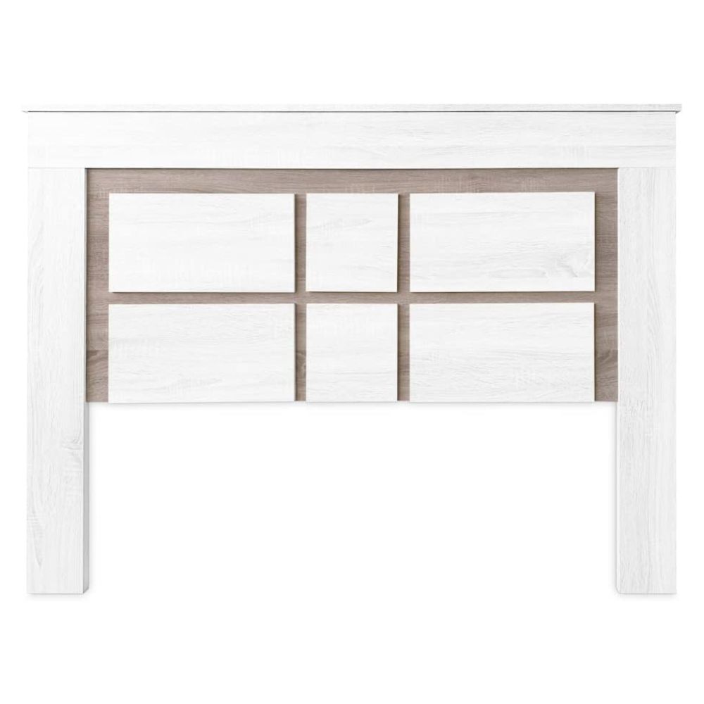 Pack Cabecero de 160 x 120 cm + 2 Mesitas de Noche|Colores Andersen y Pino Gris (para Cama de 135-140 o 160) – Meyvaser