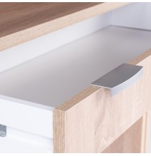 Mesa Escritorio Extensible, Color Cambrian, Medidas: 90 cm (Largo) x 33-63,4 cm (Ancho) x 87,5 cm (Alto)