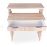 Mesa Escritorio Extensible, Color Cambrian, Medidas: 90 cm (Largo) x 33-63,4 cm (Ancho) x 87,5 cm (Alto)