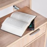Mesa Escritorio Extensible, Color Cambrian, Medidas: 90 cm (Largo) x 33-63,4 cm (Ancho) x 87,5 cm (Alto)