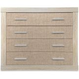 Cómoda con 4 Cajones, Sinfonier, Práctica y Funcional, Color Madera, Medidas: 60 cm (An) x 81.5 cm (Al) x 39.5 cm (Fo)