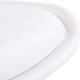 Conjunto Mesa y Sillas Nórdicas:Mesa 100 cm + 4 Sillas Blancas 48 cm x 54 cm x 84 cm – Ideal para Decorar tu Hogar