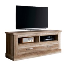 Mueble de Comedor, Mueble Salón, Acabado en Color Cañón, Medidas: 326 cm (Ancho) x 174,7 cm (Alto) x 41,8 cm (Fondo)