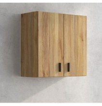 Conjunto de Muebles de Cocina Alto y Bajo de 2 Puertas en Madera Mauvella, 61x61x29 cm y 60x80x34 Cm